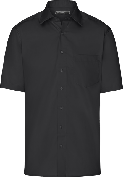 Men's Business Shirt Short-Sleeved