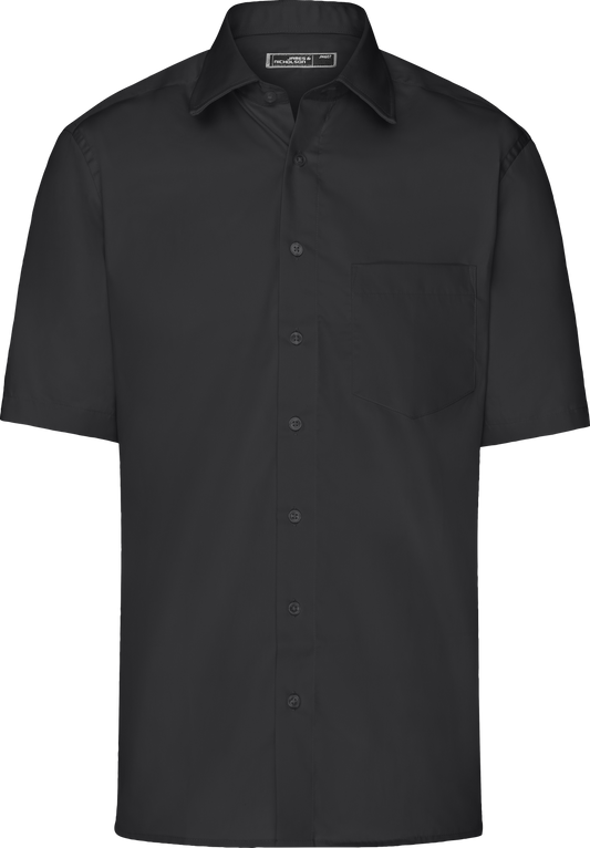 Men's Business Shirt Short-Sleeved