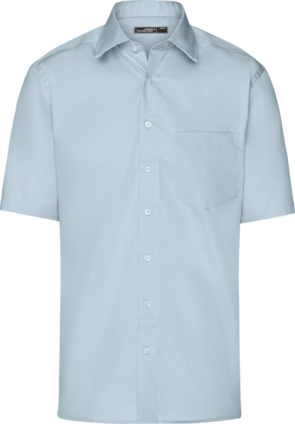 Men's Business Shirt Short-Sleeved