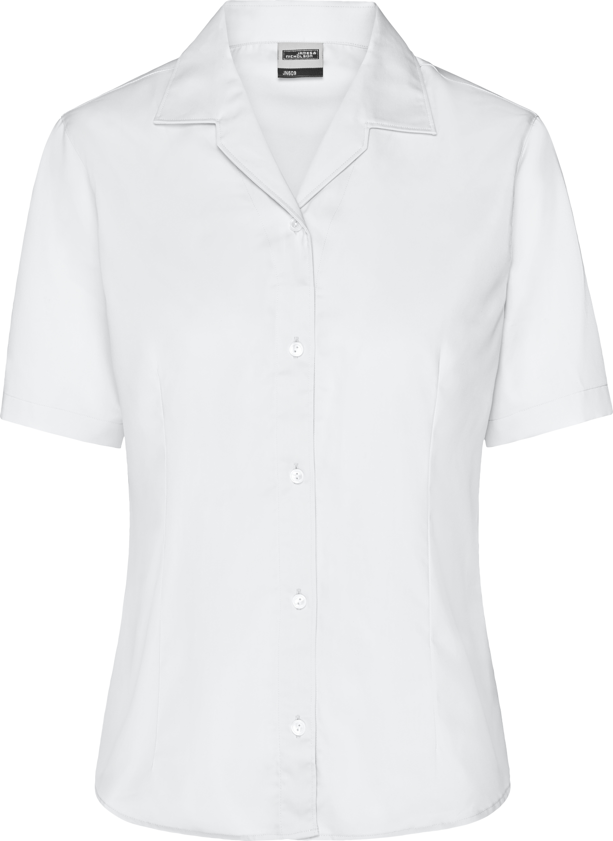 Ladies' Business Blouse Short-Sleeved